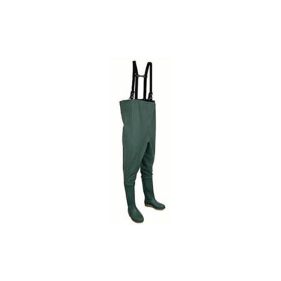 PVC WATERPROOF HUNTING CHEST WADER WITH BOOTFOOT 