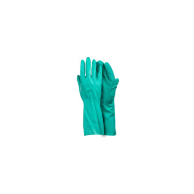 NITRILE GREEN CHEMICAL GLOVES