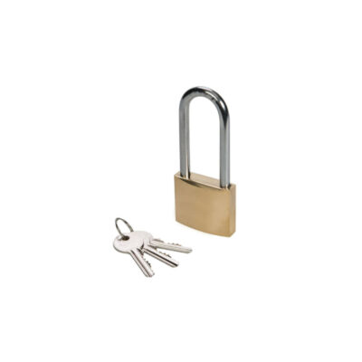 LONG SHACKLE  BRASS LOCK