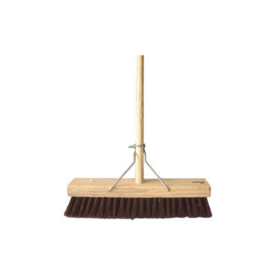PLATFORM HARD BRISTLE YARD BROOM