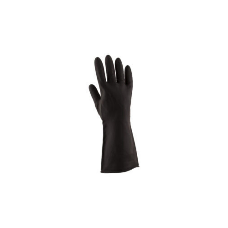 BLACK BUILDER RUBBER INDUSTRIAL LATEX GLOVES