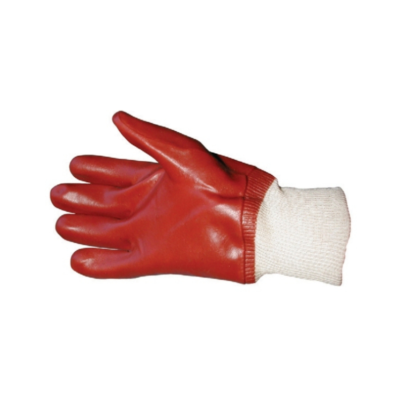 2”PVC M/W KNIT CUFF GLOVE