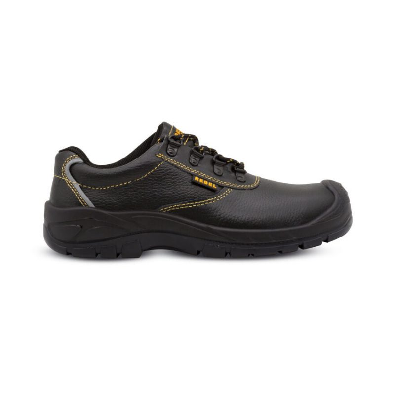 REBEL® BLACK CHUKKA SAFETY SHOE LACE UP STC